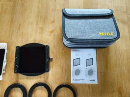 Porte-filtre NISI 100 mm et bagues d'objectif