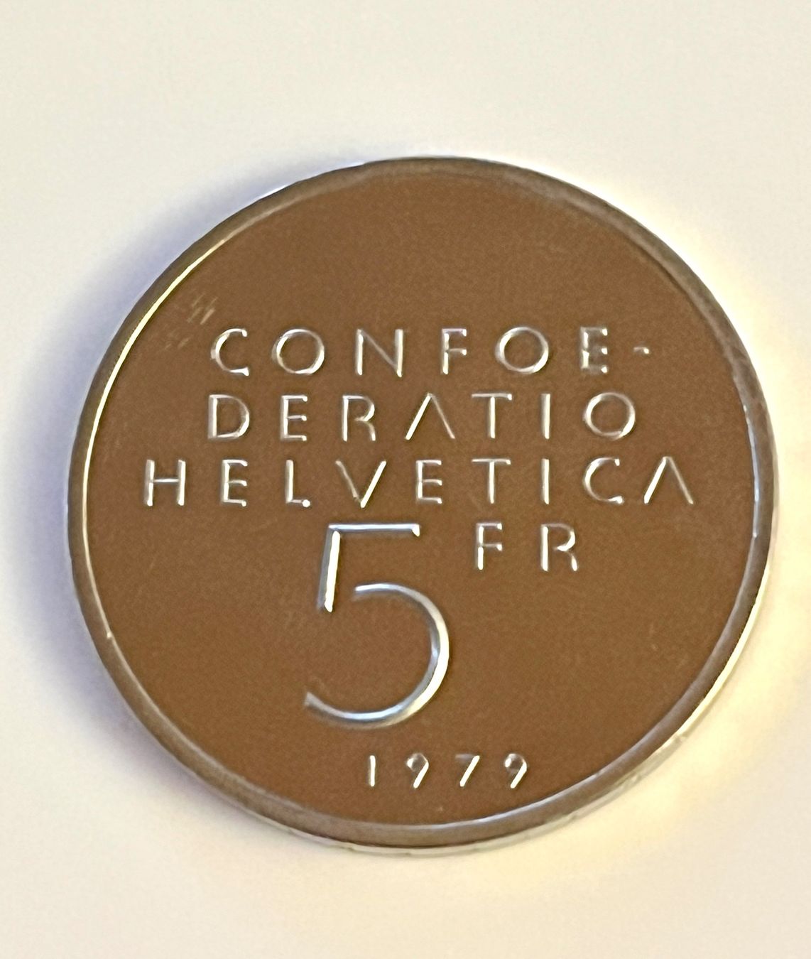 Tutti le monete: 5frs commémorative 1979 – Usato da Renan BE venduto da johncactus 1