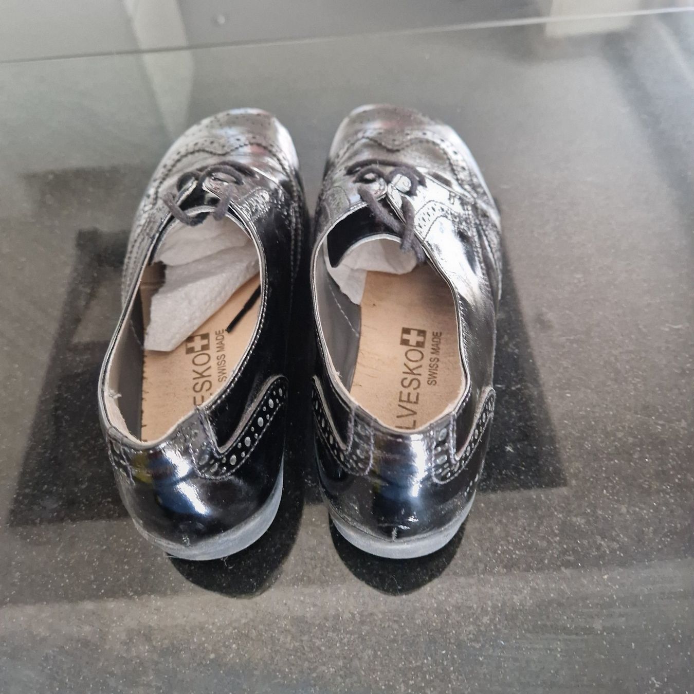 Helvesko Damenschuhe: Helvesko, Budapester, Lackleder, 35 – Gebraucht aus Gränichen von sunchi07 4