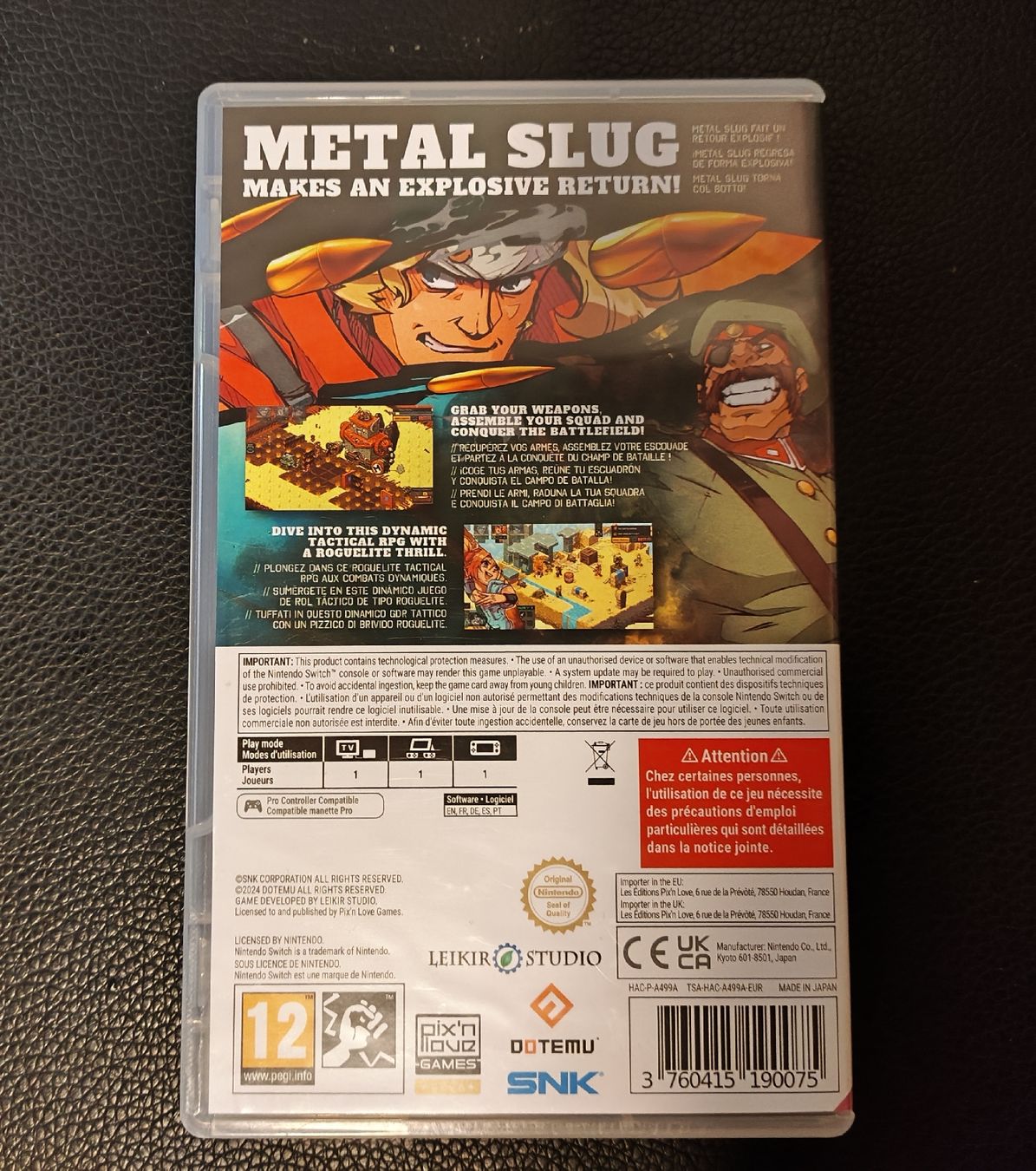 Giochi: Metal Slug Tactics Nintendo Switch  – Usato da Genève venduto da Alex923 2