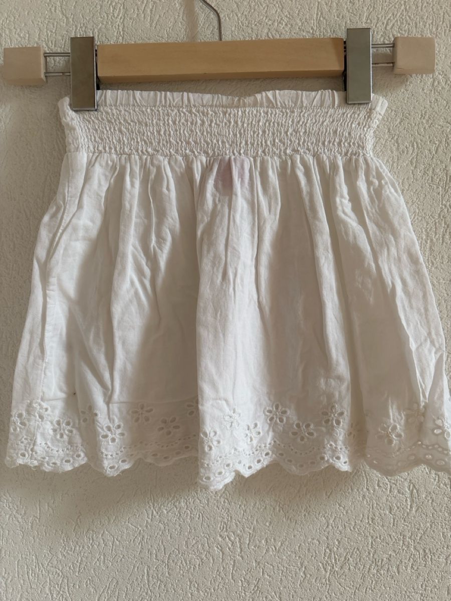 Vestiti & Gonne: Jupe blanche broderie anglaise, taille 4-6 ans – Nuovo (secondo la descrizione) da Lonay venduto da hau_2pyt 1