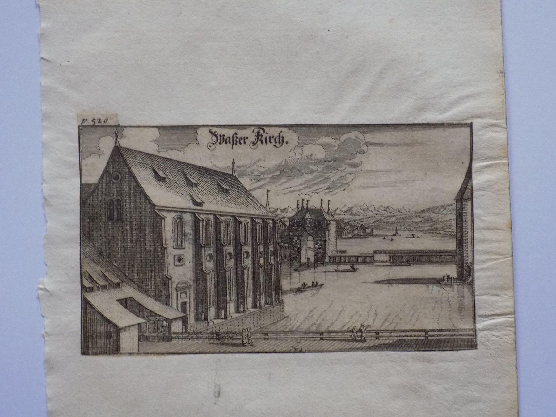 Incisioni: Zürich Wasserkirche – Usato da Risch venduto da Rischli15 1