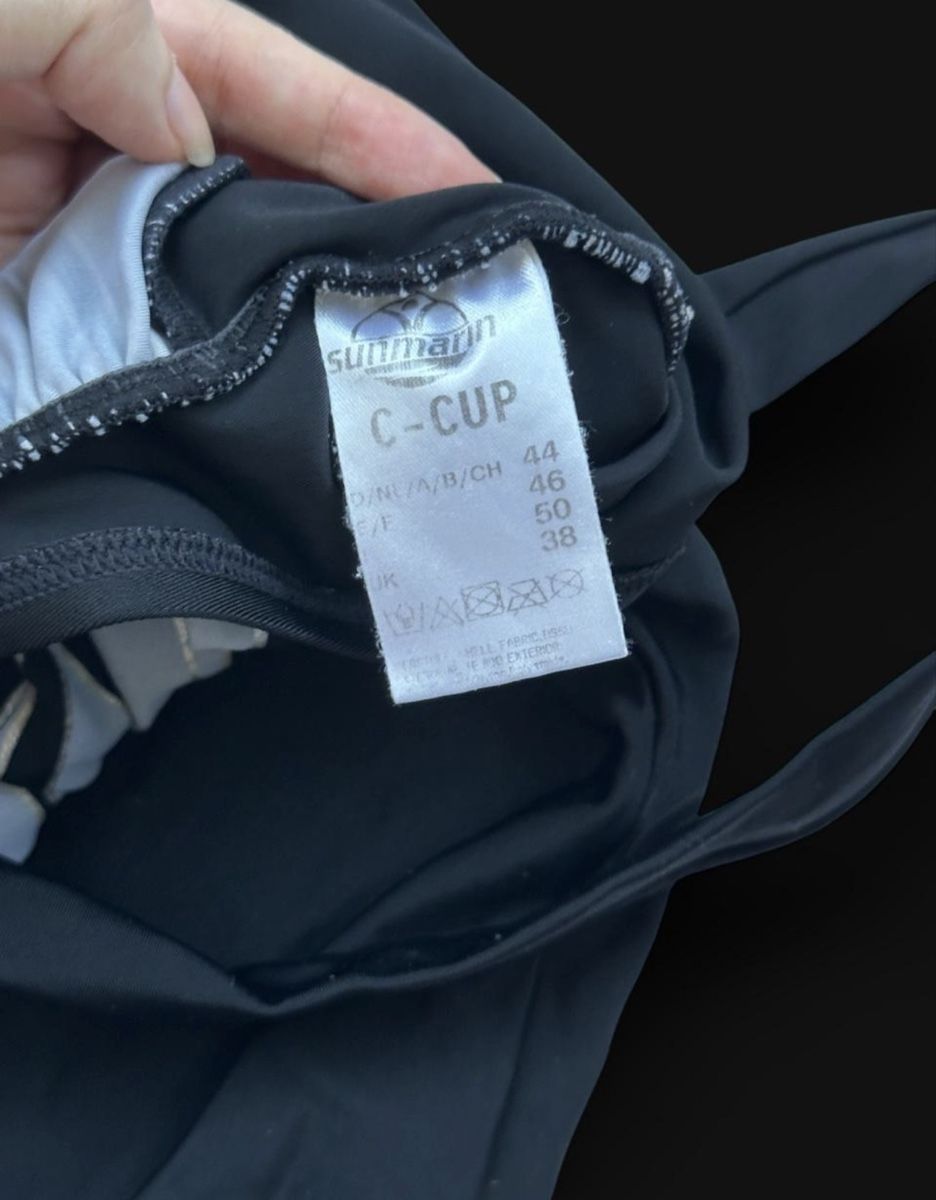 Costumi da bagno & Bikini: Badeanzug Sunman C-Cup schwarz gemustert Grösse 44 – Nuovo (secondo la descrizione) da Wohlen AG venduto da jes_9c79 1