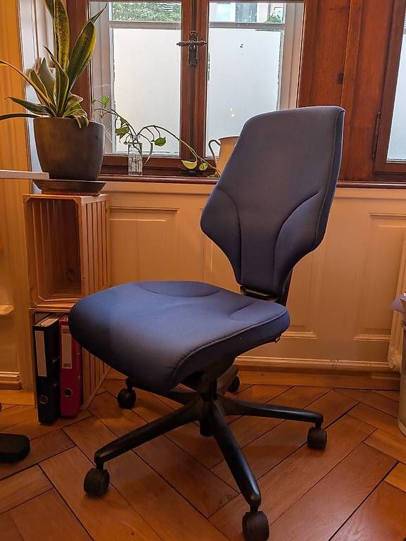 Sedie: Blauer Bürostuhl – Usato da Basel venduto da Gluggi01 1