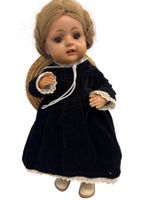 Vintage - Zelluloidpuppe 34 cm gross - Schutzmarke mit Herz