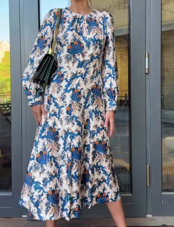 Sandro Kleid ORIGINAL Grösse S-M aus Seide