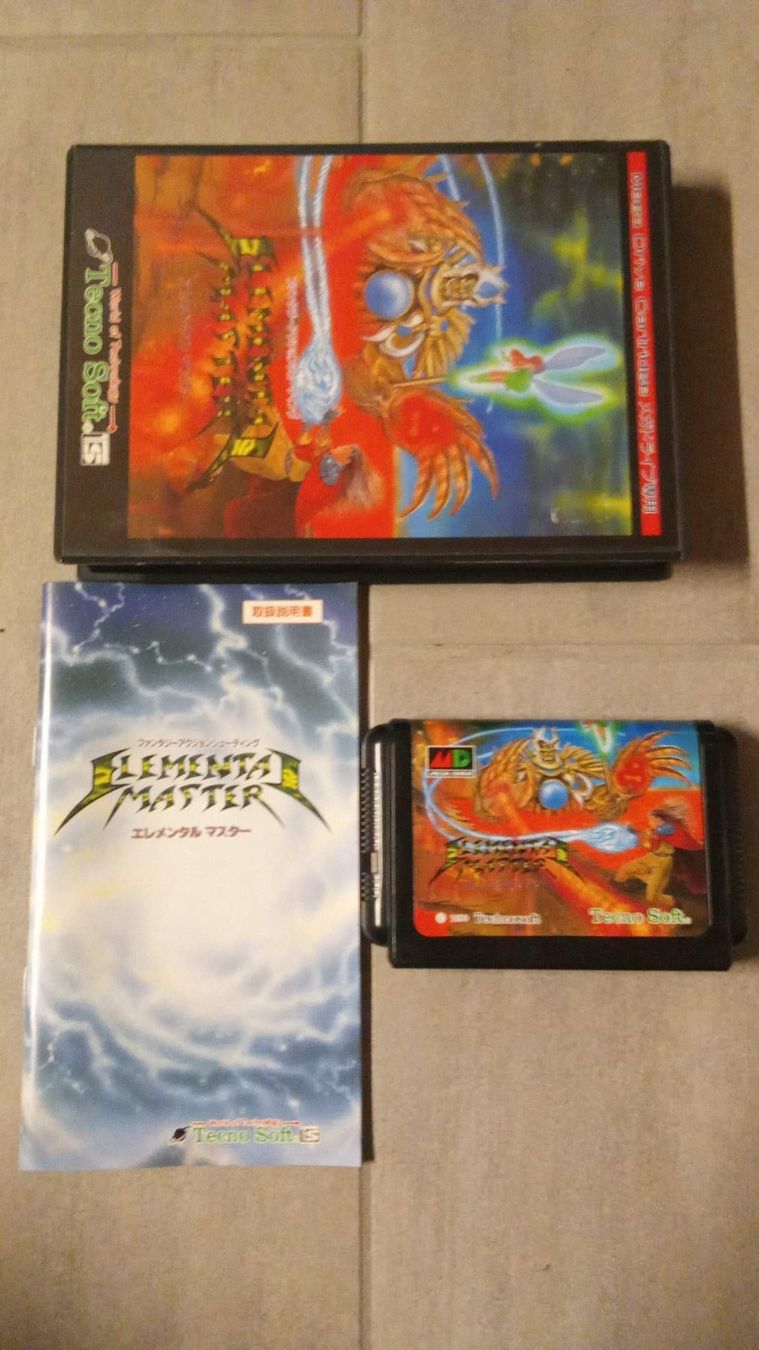 Sega Giochi: ELEMENTAL MASTER NTS-J Mega Drive (CIB) – Usato da leytron venduto da willowlepetit 1