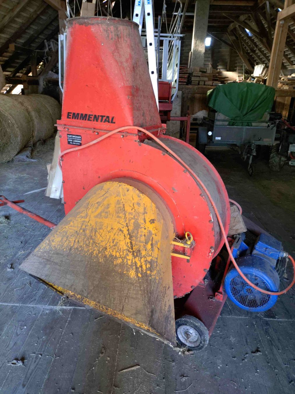Tutte le macchine: Heugebläse Emmental – Usato da Fankhaus (Trub) venduto da wiedmerstutz