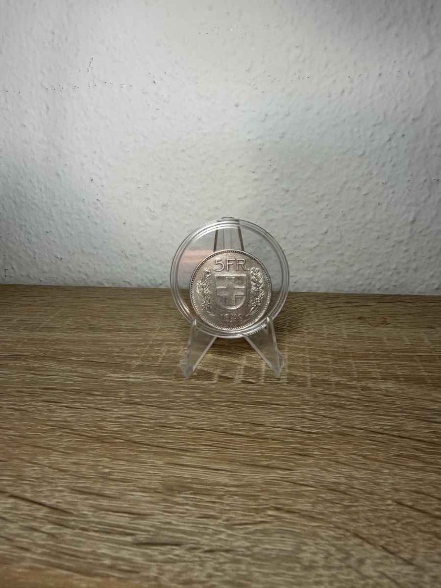 Alle Münzen: Schweizer Silber Münze  – Gebraucht aus Glis von bfe_ghf5 2