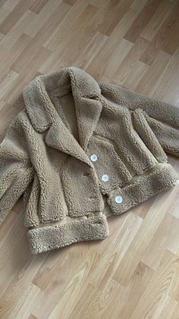Giacca invernale in peluche, taglia S