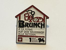 1 Pin Brunch auf dem Bauernhof 1. August 1994