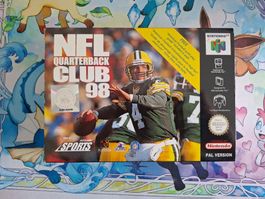 NFL Quarterback Club 98 + Anleitung + OVP - N64