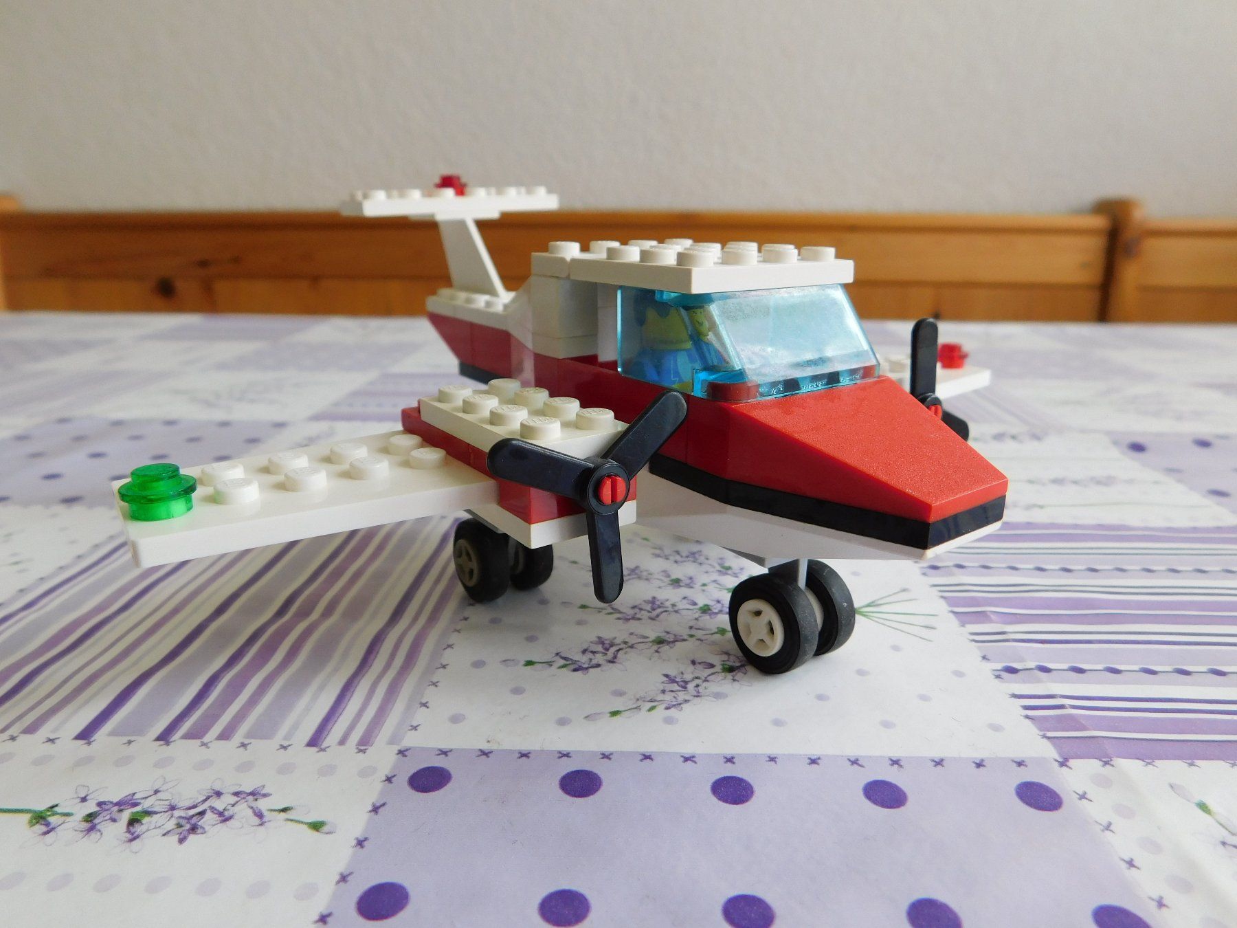 Lego Kit di costruzioni: Legoland Kleinflugzeug rot weiss. – Usato da Strengelbach venduto da Wedi73 2