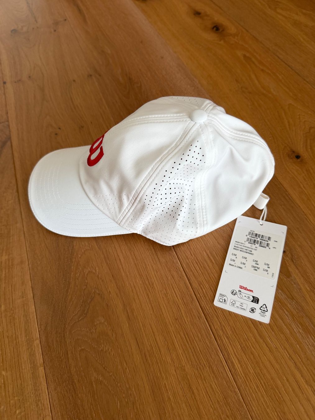 Copricapi, berretti & cappellini: Wilson U Active Perforated Tennis-Cap – Nuovo e nell'imballaggio originale da Liestal venduto da bikerin96 1