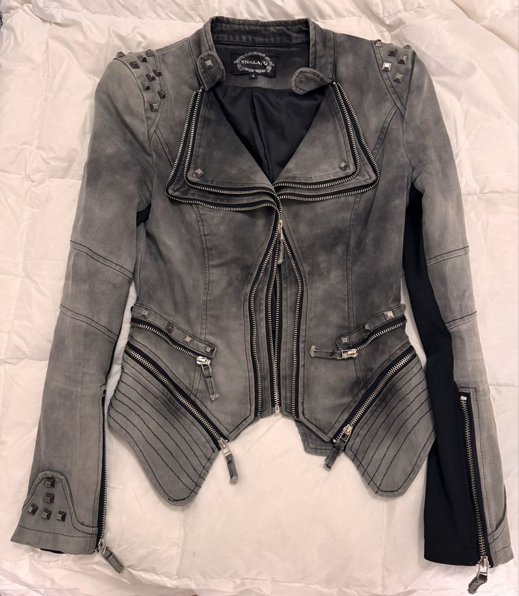 Giacche: Graue Jeansjacke – Usato da Lenzburg venduto da CelinaS01