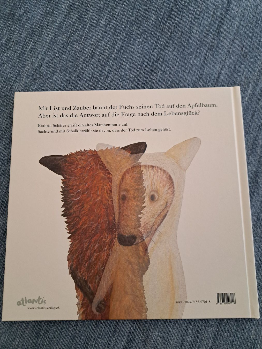 Libri: Der Tod auf dem Apfelbaum Buch Kathrin Schärer Atlantis – Usato da Perlen venduto da Sarah1985 1