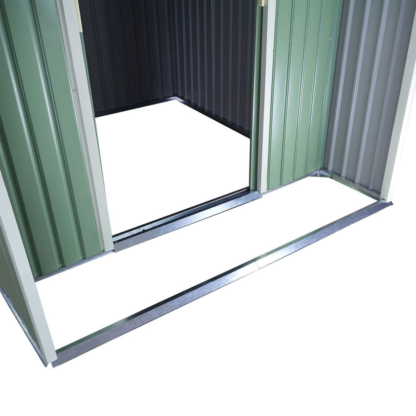 Gartenhäuser & Gewächshäuser: Metall Gerätehaus mit Kleine Veranda – Neu und originalverpackt aus Bottighofen von zaap 2