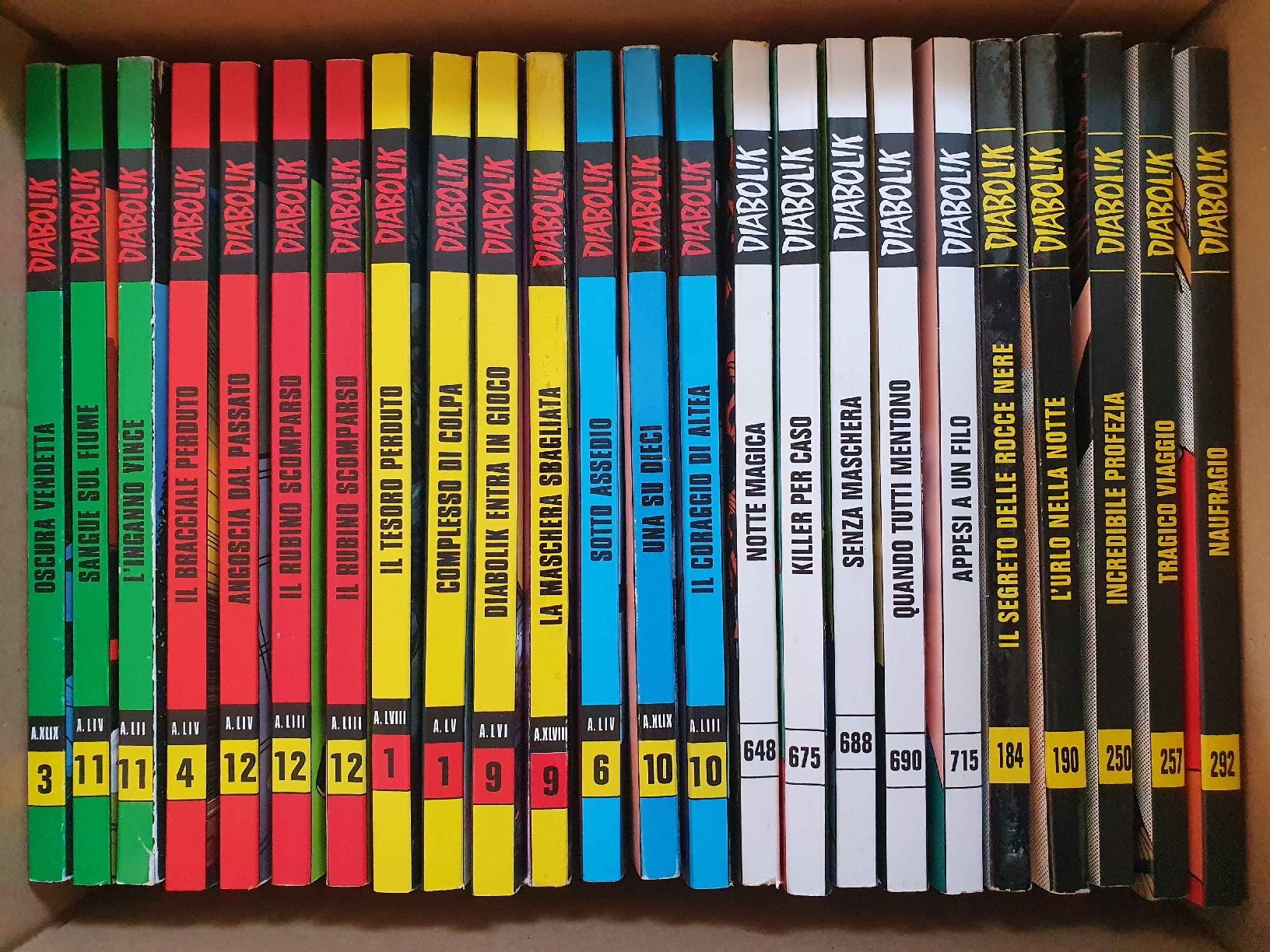 Fumetti: 24 fumetti Diabolik – Usato da Richterswil venduto da Sommerbeast