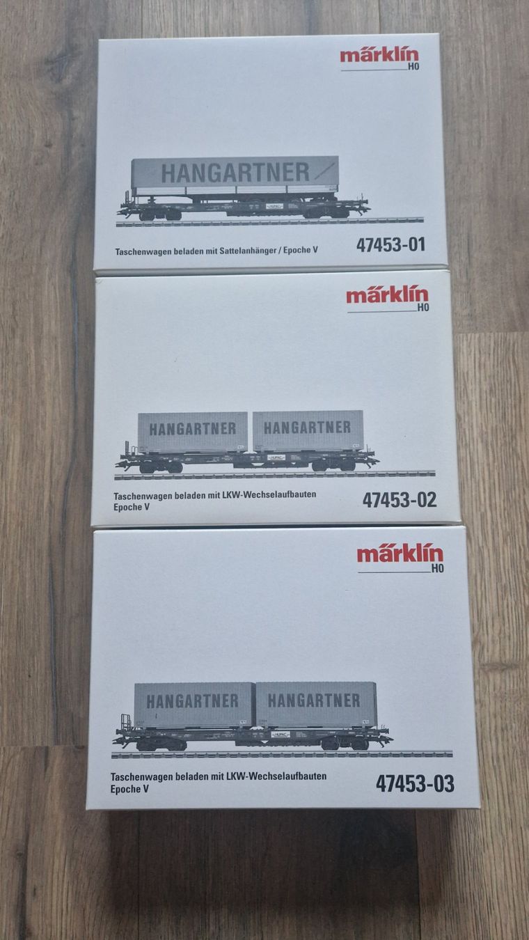 Märklin Modellini di ferrovie: Marklin 47 453 Hangartner – Usato da Crésuz venduto da lechat07 4