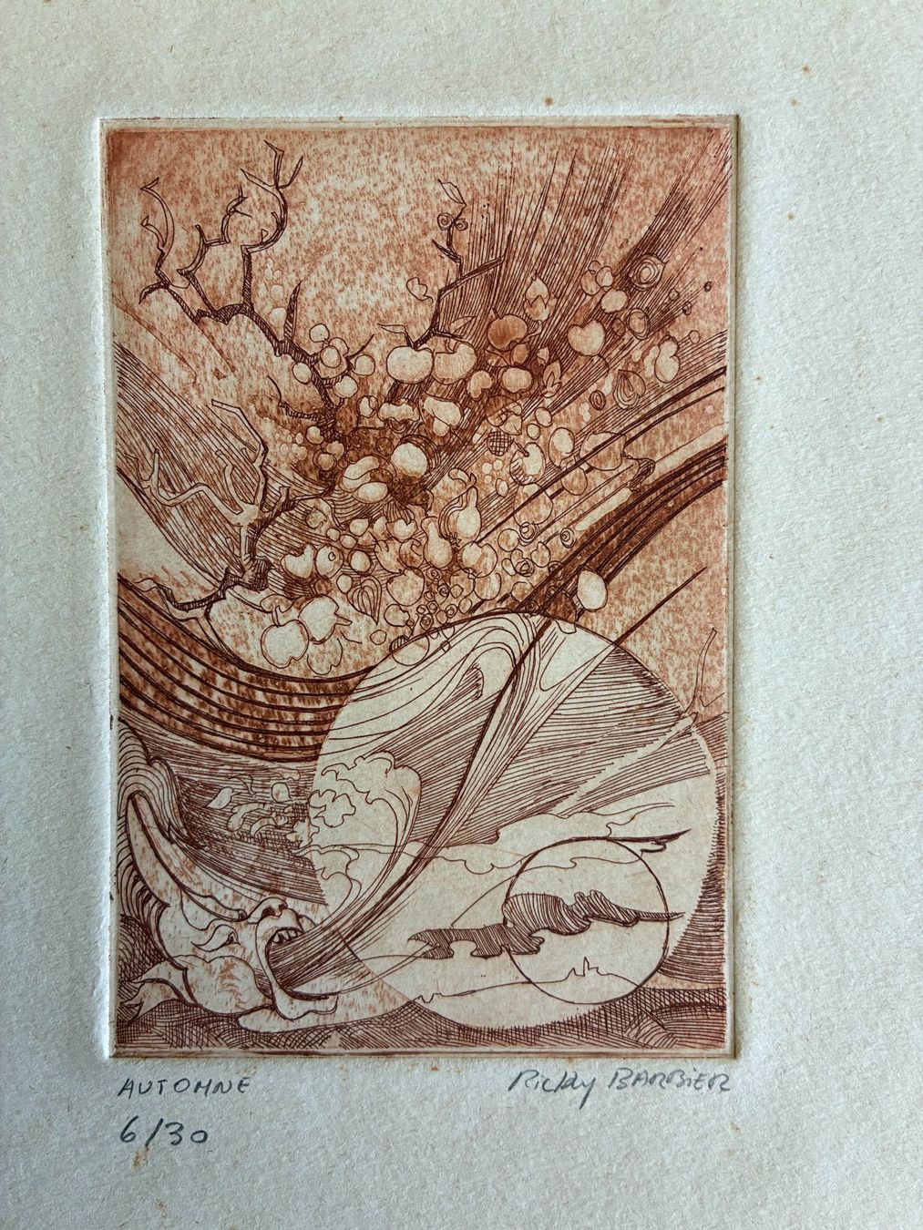 Gravures: Ricky Barbier  gravures "4 saisons" – D'occasion à Moutier par Lebaladin63 1