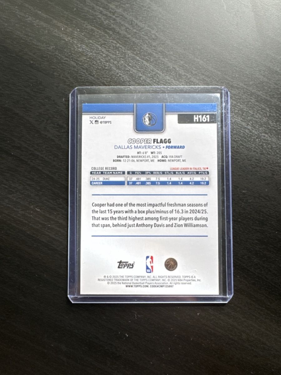 Nba Cartes à collectionner: Cooper Flagg Rookie – D'occasion à Dulliken par alpi.cards 1