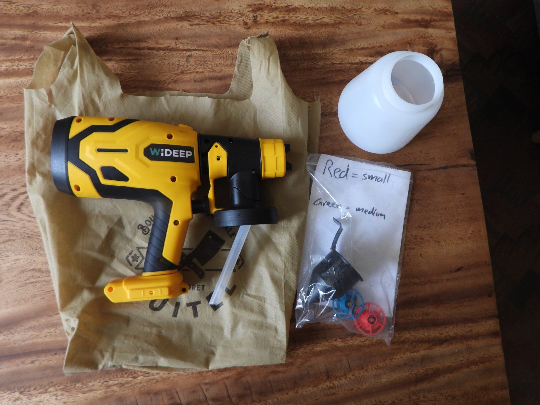Tutti gli attrezzi: Spray Paint Gun for Dewalt 18V battery powered – Usato da Tavannes venduto da jimananas 1
