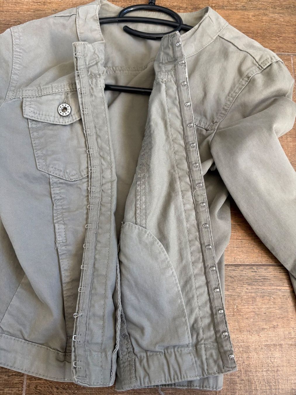 Giacche: Jeansjacke grün, Gr. S – Usato da Wangen ZH venduto da Spatz15 2