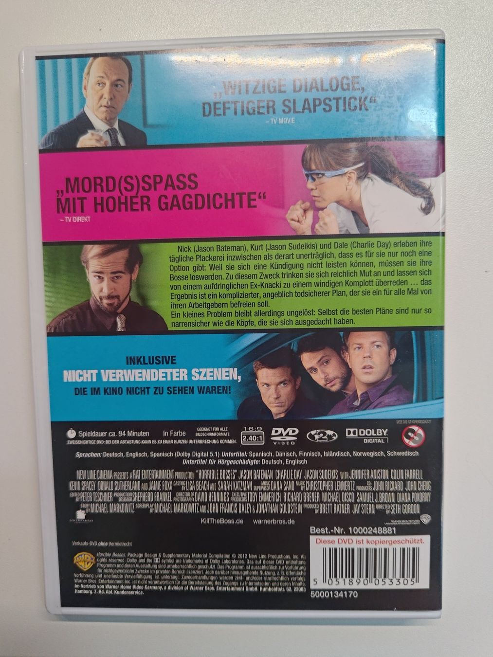 Tutti i DVDs: Kill the Boss – Usato da Liestal venduto da Kratzilla 2