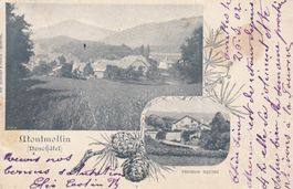 Montmollin  NE   et Pension Squire     en 1902