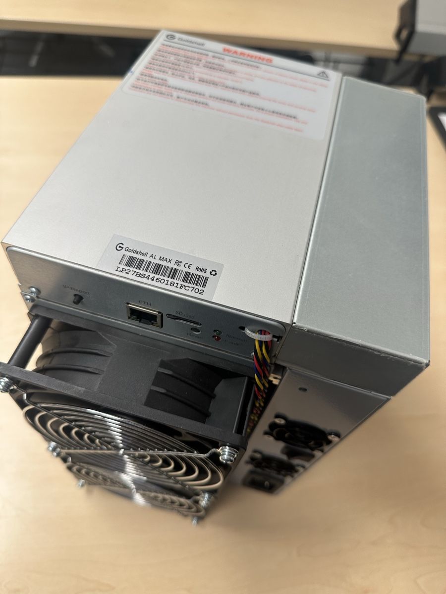 Goldshell Coin Miner: Goldshell AL MAX Miner – Gebraucht aus Zürich von Secginekmek 5