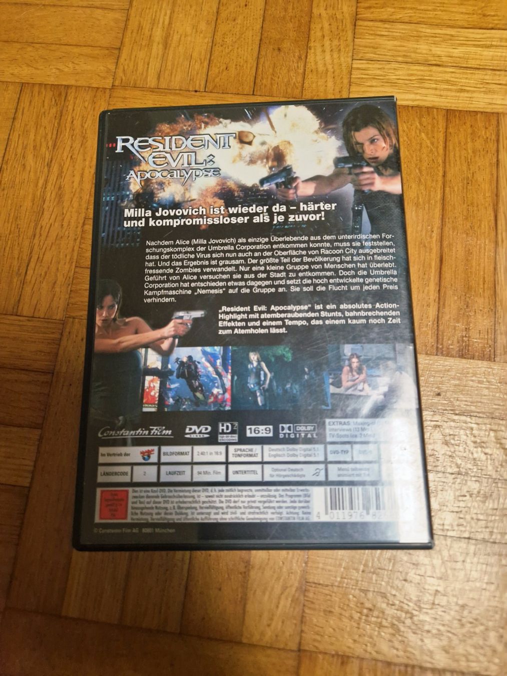 Tous les DVDs: Dvd Resident Evil Apocalypse – D'occasion à Stüsslingen par white_angel86 1