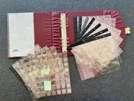 Lot 113 Stk. alte Münzen mit Münzalbum und Münzhüllen