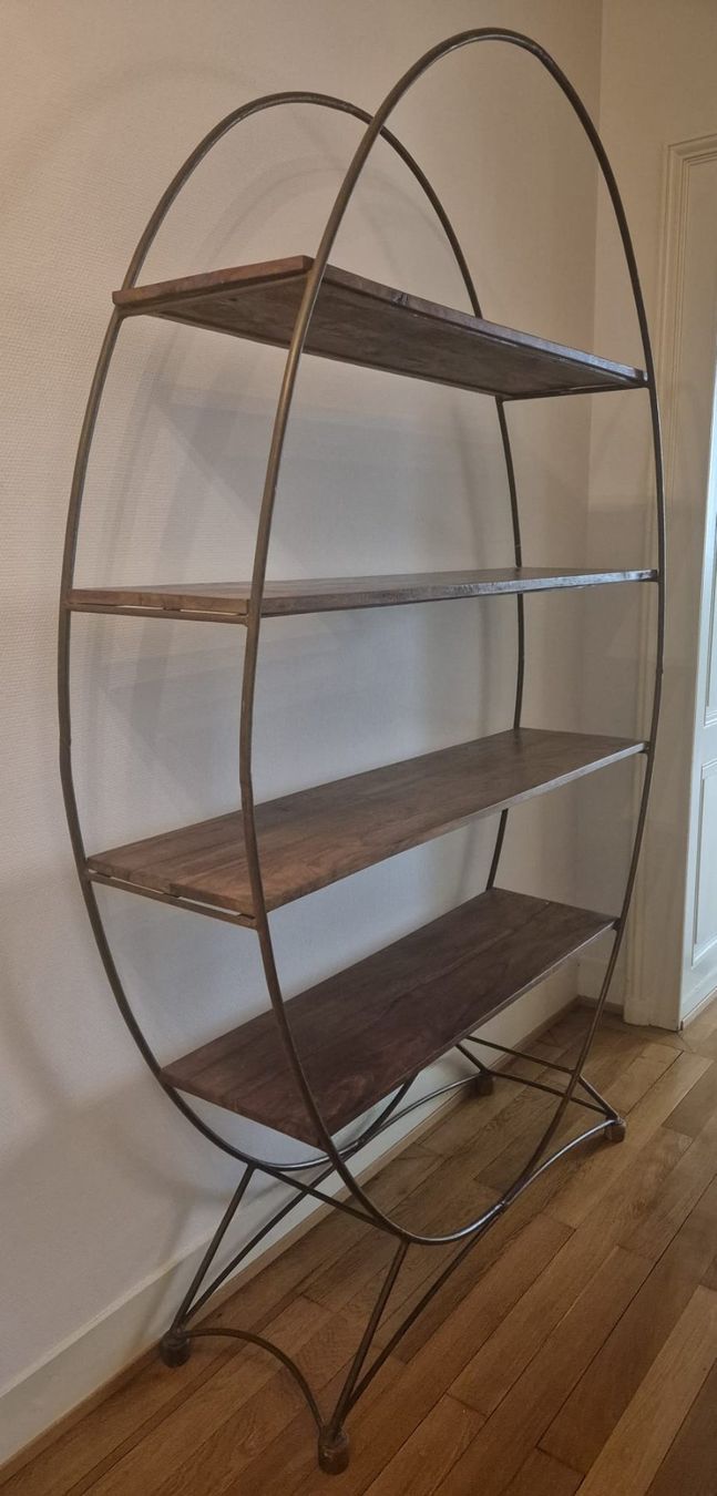 Scaffali: Etagère design industriel bois et métal – Usato da Versoix venduto da cpython 1