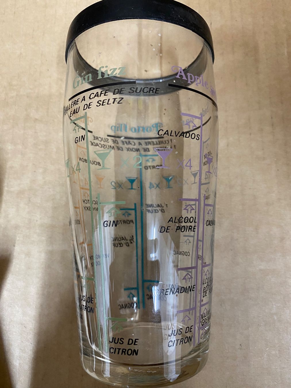 Contenitori & Simili: Shaker gebraucht alt mit Massbecher – Usato da Eschlikon TG venduto da 1.- 8