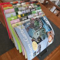 Sammlung von 12x Wohnen& Garten Hefte