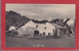 Ferme E. Grobéty - Chaux de fonds - Cyclone Juin 1926