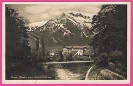 Ragaz gel 1923 Tamina gegen Falknis