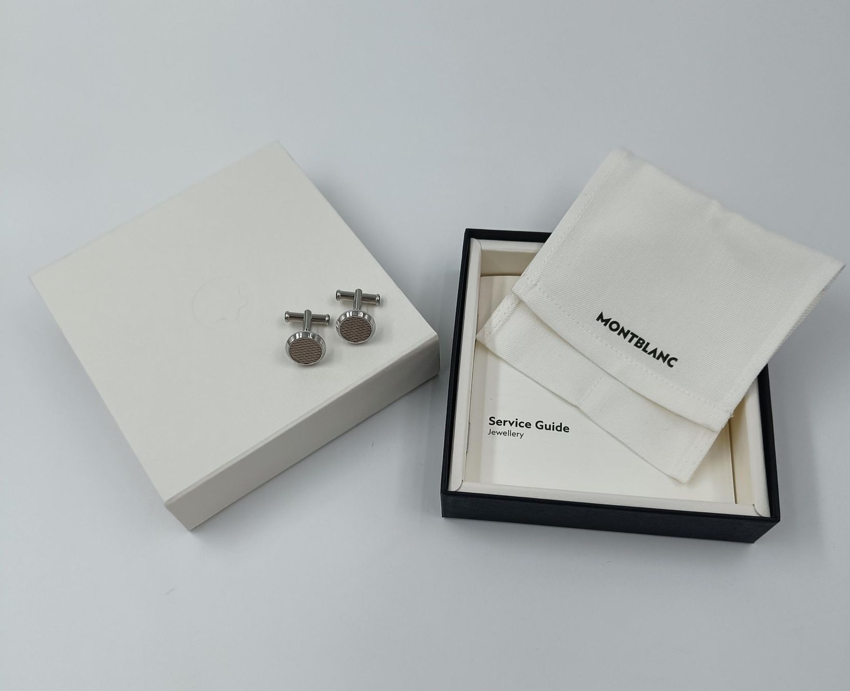 Montblanc Gemelli: MONTBLANC MANSCHETTENKNÖPFE " MEISTERSTÜCK " – Nuovo (secondo la descrizione) da Luzern venduto da EdiGem 1