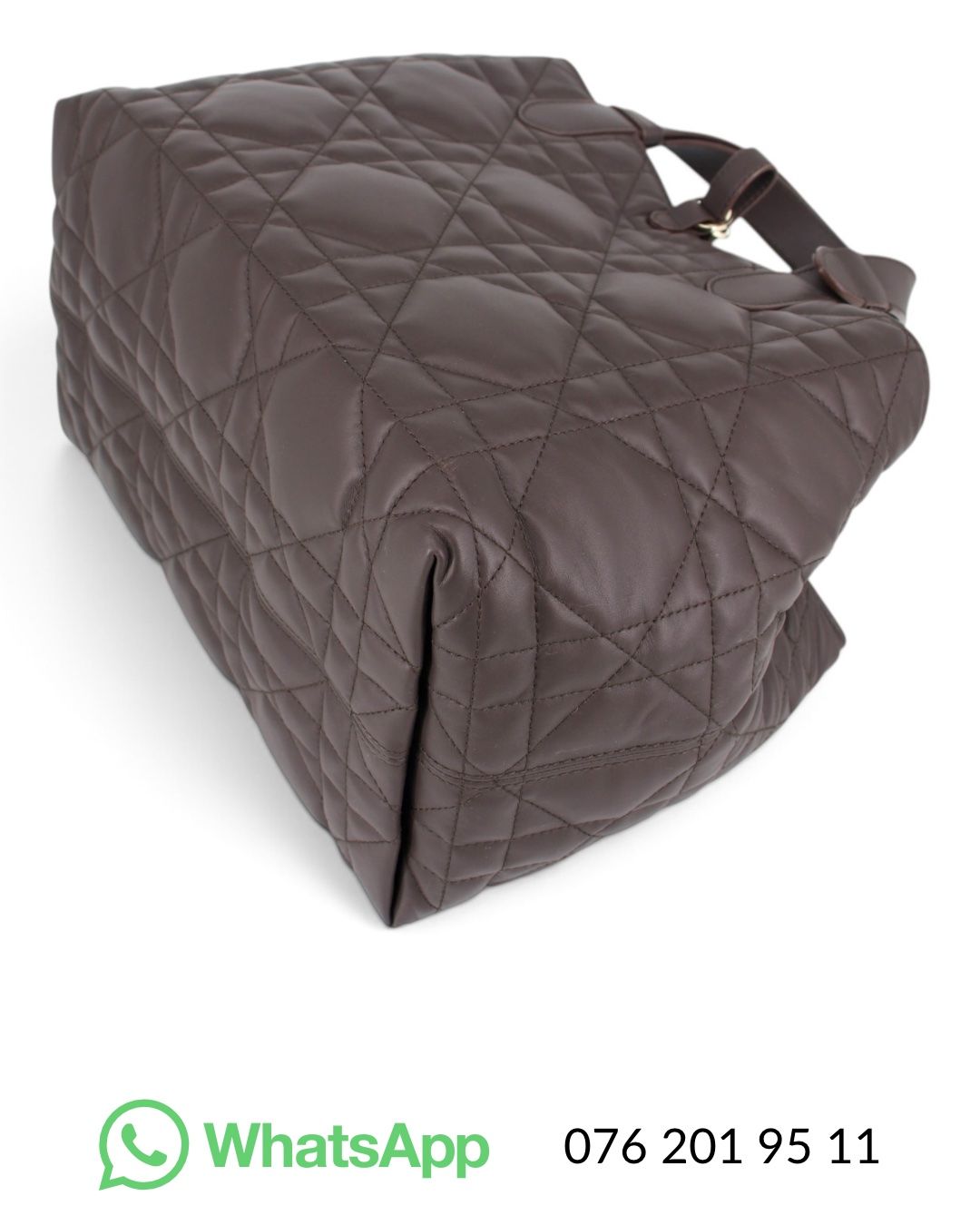 Dior Borse da donna: Dior Medium Toujours Chocolat – Usato da Binningen venduto da Designerlabels 9