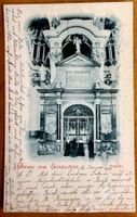 Gruss aus Einsiedeln - Kapelle  Litho 1900