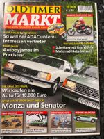 Oldtimer Markt Zeitschrift 10/2008 Opel Monza Senator