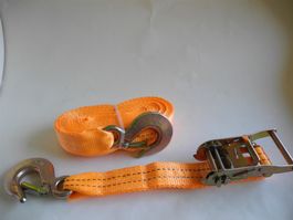 Spanngurt/Spannset mit Rundhaken, 2 T x 9 M