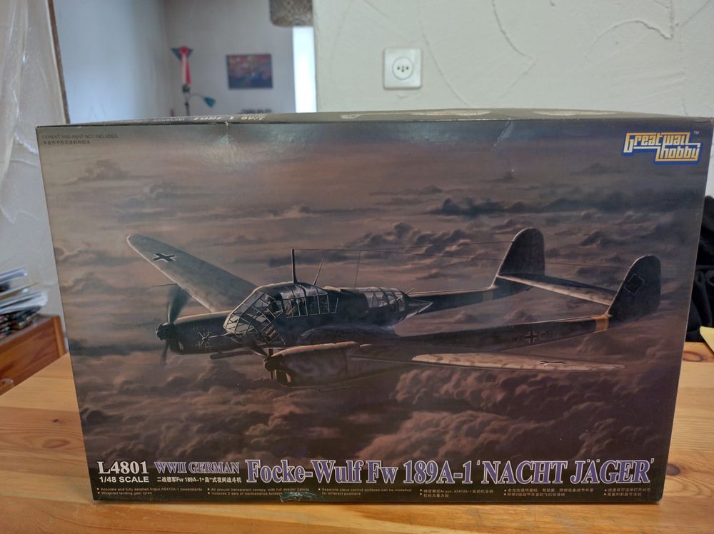Planet Models Kit No. PLT233 - Focke-Wulf Fw 190 C (V18) Känguru