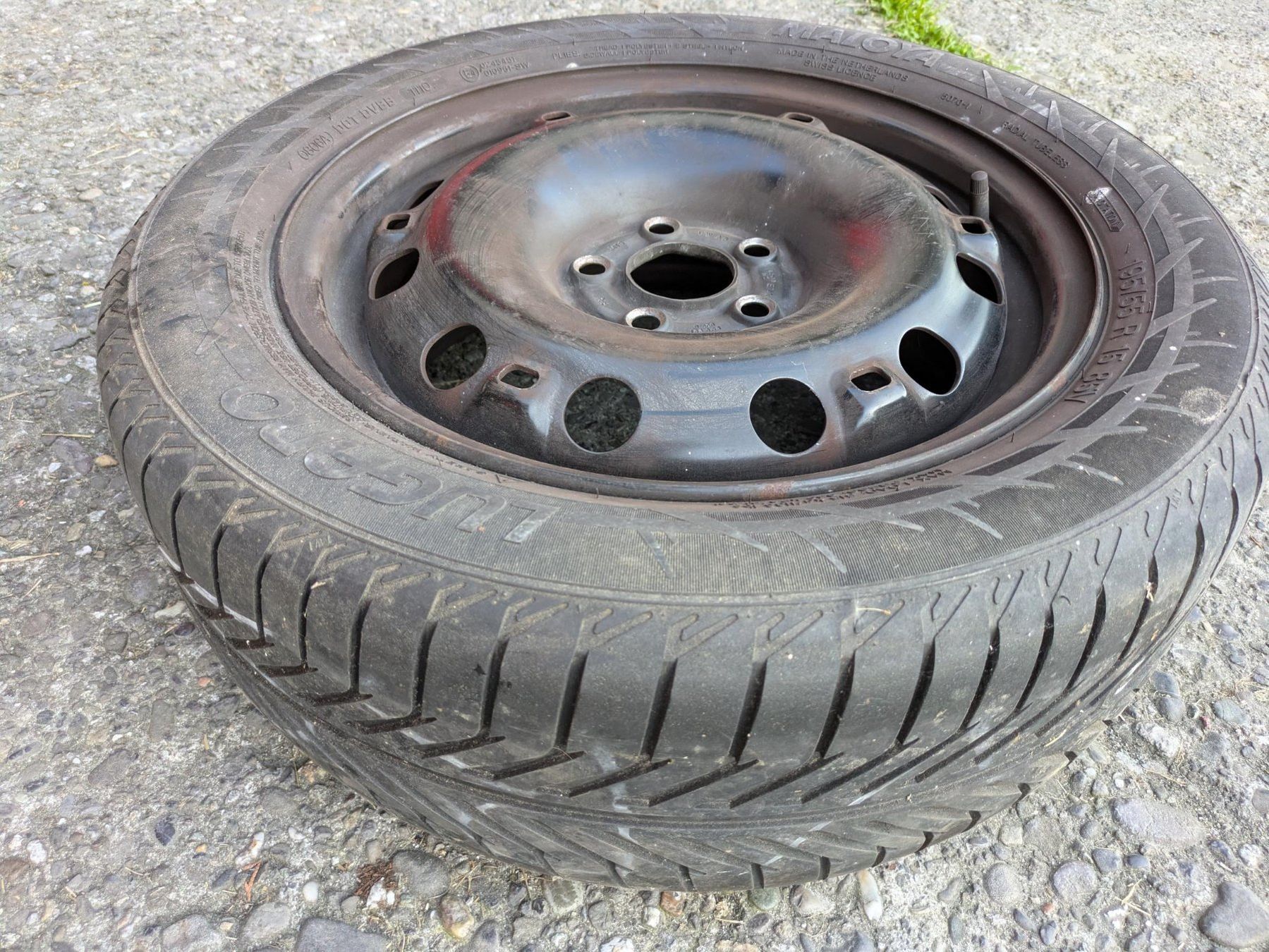 Volkswagen Pneumatici & Ruote complete: VW Stahlfelgenräder – Usato da Triengen venduto da Ljoe 3