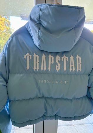 TRAPSTAR Puffer Jacket - ice blue - Gr. M