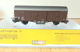 BRAWA HO 48696, 1 wagon couvert ÖBB Ep. III "TRÈS BON ÉTAT"