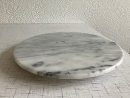 Marmor Käseplatte drehbar