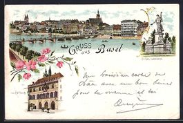 Litho Basel, Ortspartie, Strassburger De