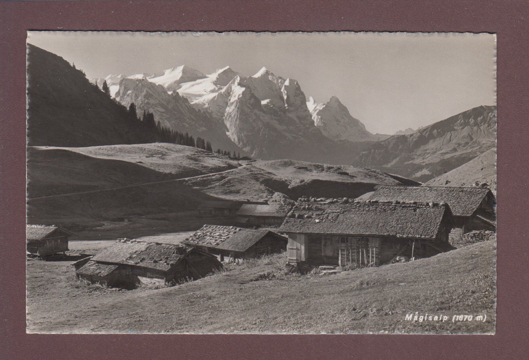 Cartoline postali: MÄGISALP – Usato da Pully venduto da nicecards