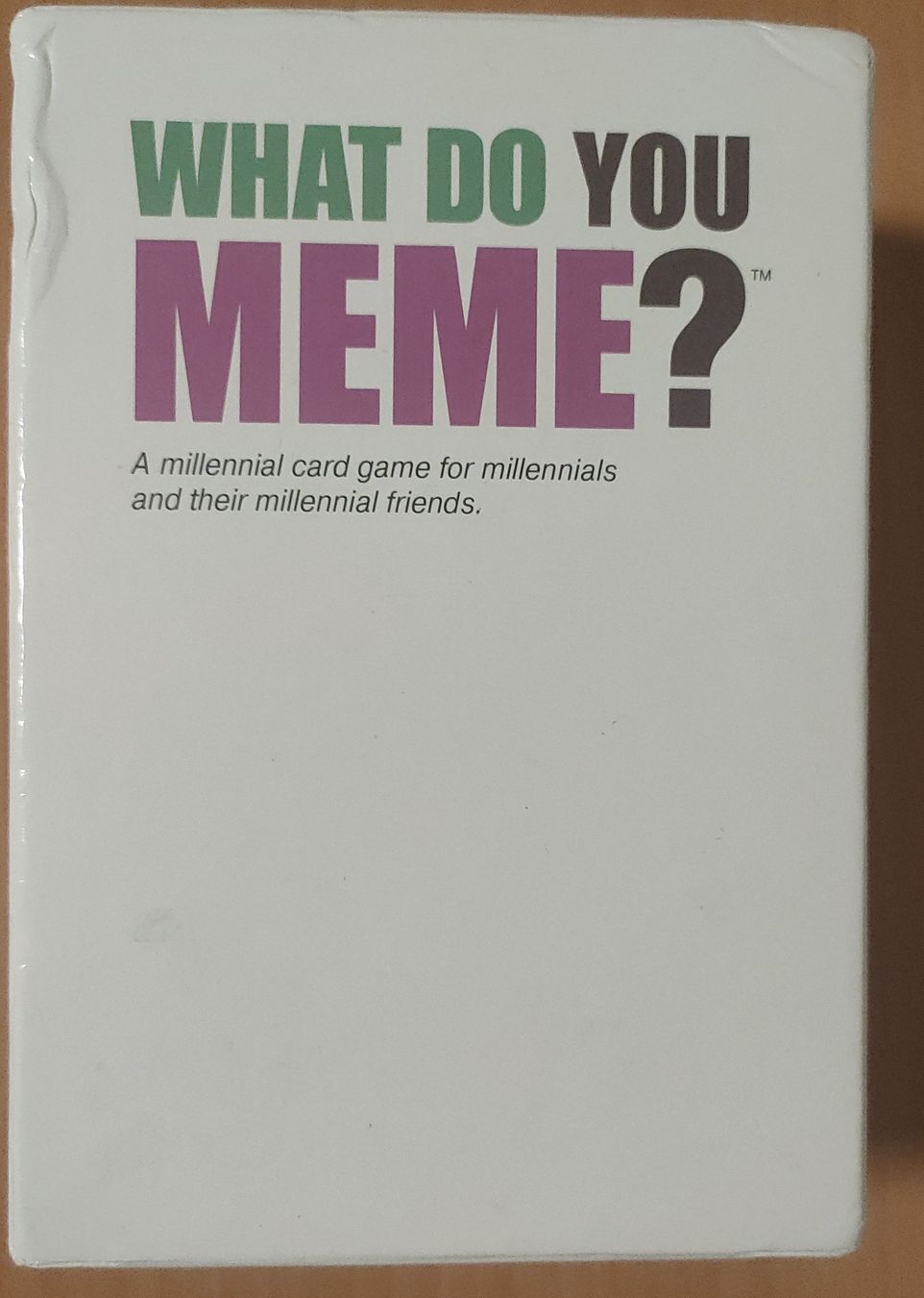 Giochi: What Do You Meme? Kartenspiel - Englische Version – Usato da Zürich venduto da choesi